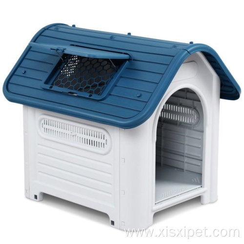 Waterproof Plastic Dog Cat Kennel House Outdoor Pet